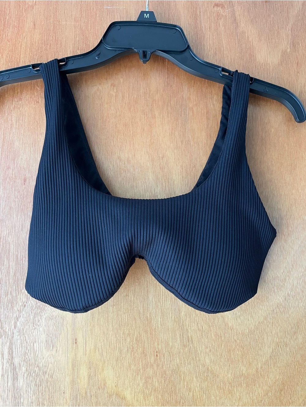 NWOT Pepper Ribbed Bralette in Black! ❤️